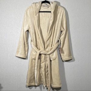 G-#8 Summer rose hooded robe Sz sm/s/m